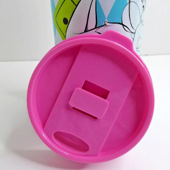 Disney Tinkerbell Tumbler Metal Vacuum Peter Pan Insulated 17 oz Hot Cold NWOT - Picture 4 of 8